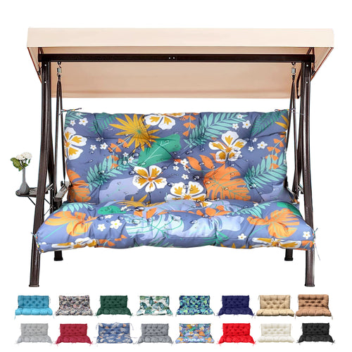 3 Size Swing Cushion with Backrest, Waterproof & Fade Resistant