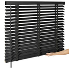 Cordless Faux Wood Blinds