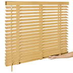 Cordless Faux Wood Blinds