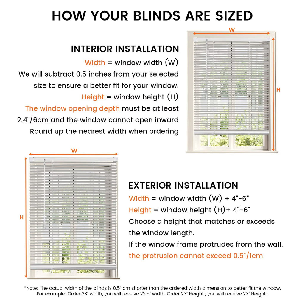 White PVC Mini Blinds
