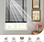 Cordless Faux Wood Blinds