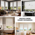 White PVC Mini Blinds