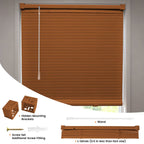 Privacy Horizontal Mini Blinds with L-Shaped Blades for Home