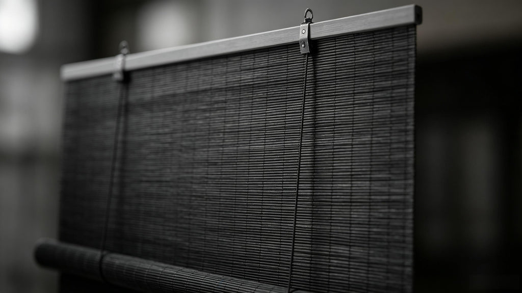 Handwoven Bamboo Roller Shades