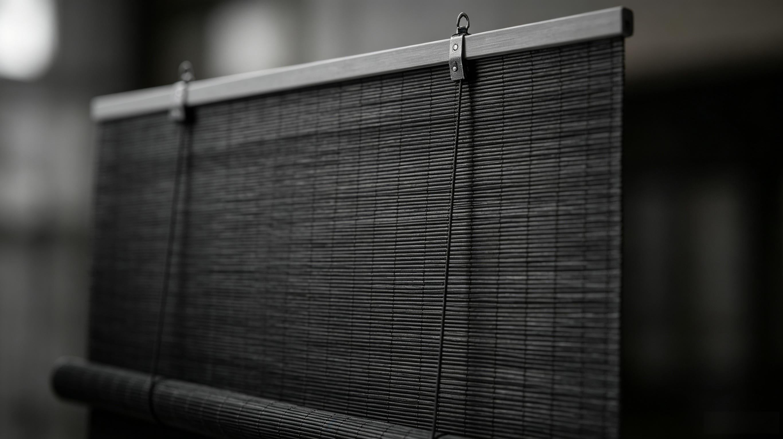 Handwoven Bamboo Roller Shades
