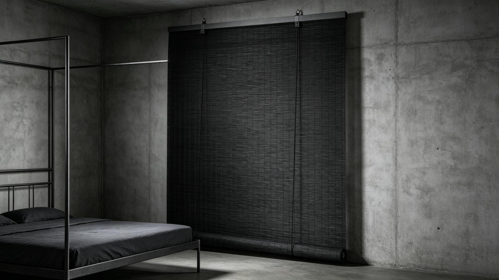 Handwoven Bamboo Roller Shades