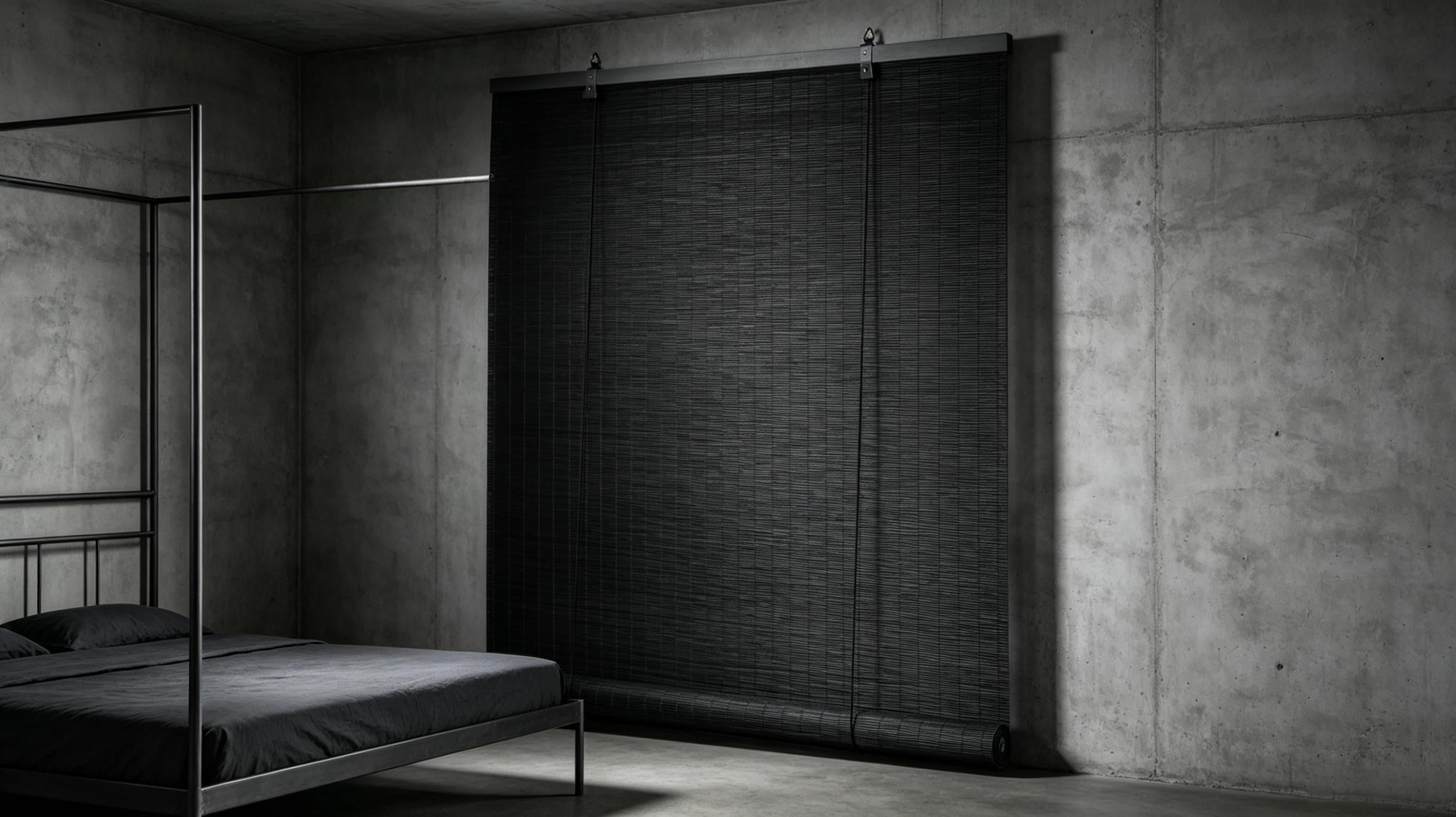 Handwoven Bamboo Roller Shades