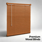 Privacy Horizontal Mini Blinds with L-Shaped Blades for Home