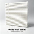 White PVC Mini Blinds