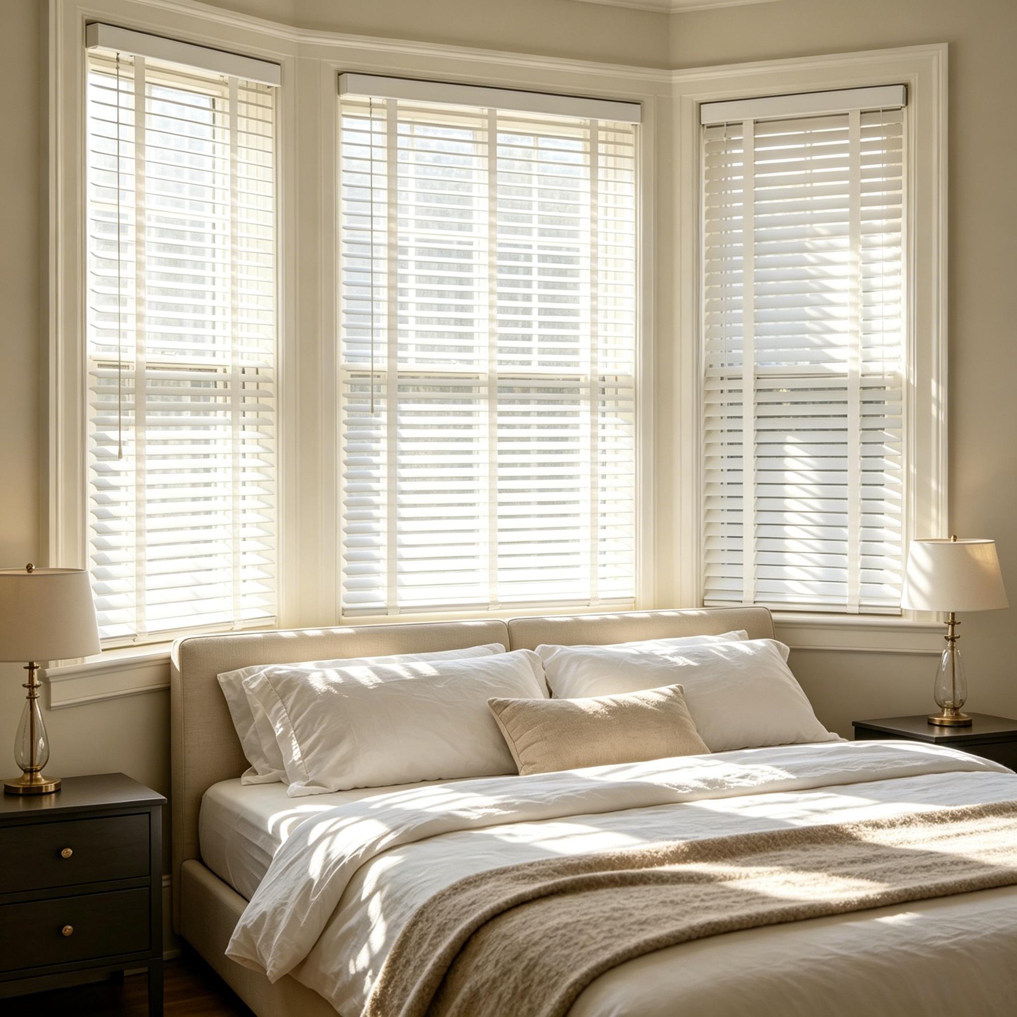 50% off 2 inch Cordless Wood Blinds for Indoor Windows - Horizontal Window Blinds Easy Install with Privacy Protection for Bedroom, Living Room, Office, Kitchen