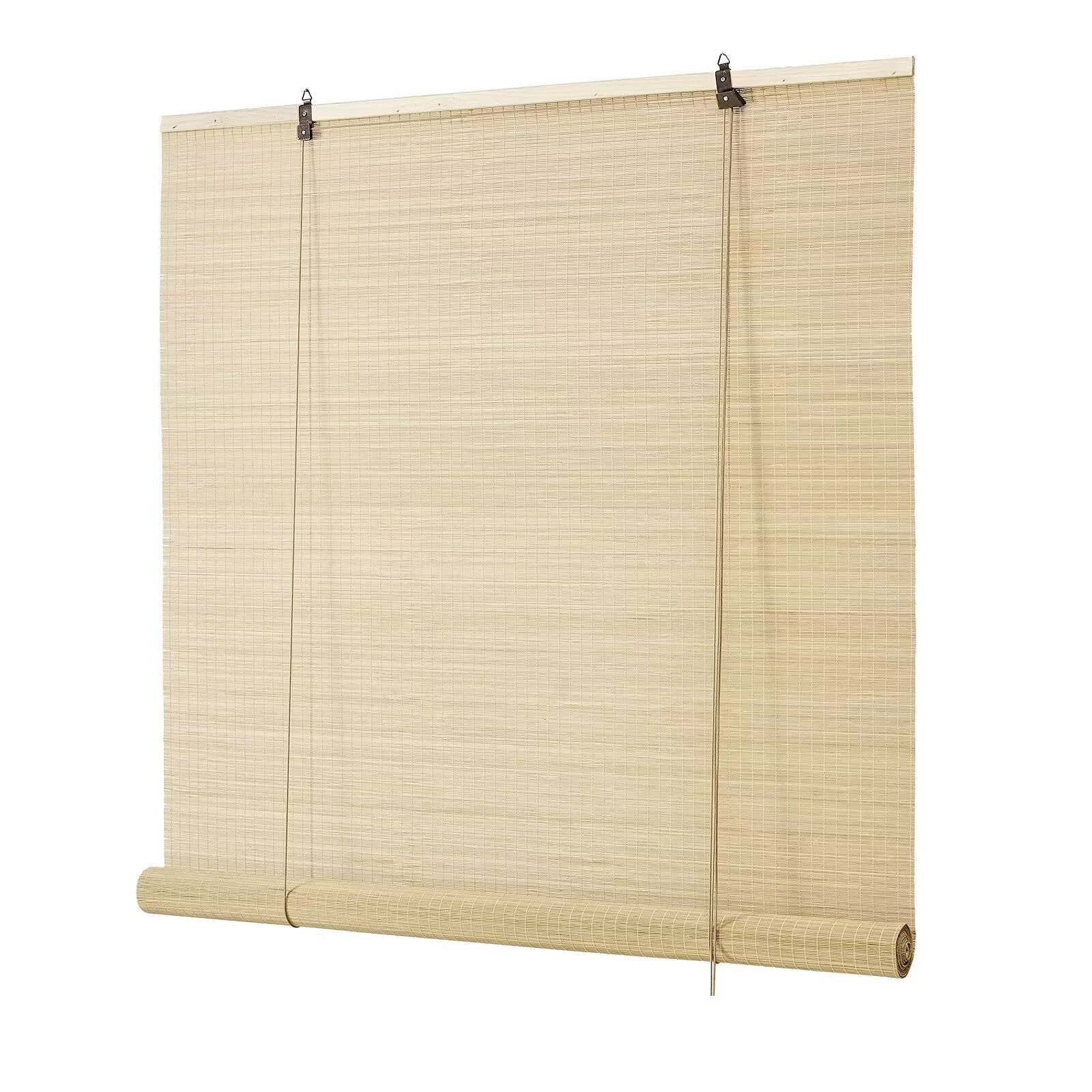 Bamboo Blinds for Interior Windows, Easy to Install Bamboo Shades for Indoor Windows, Custom Roller Shades for Indoor Window and Outdoor Patio