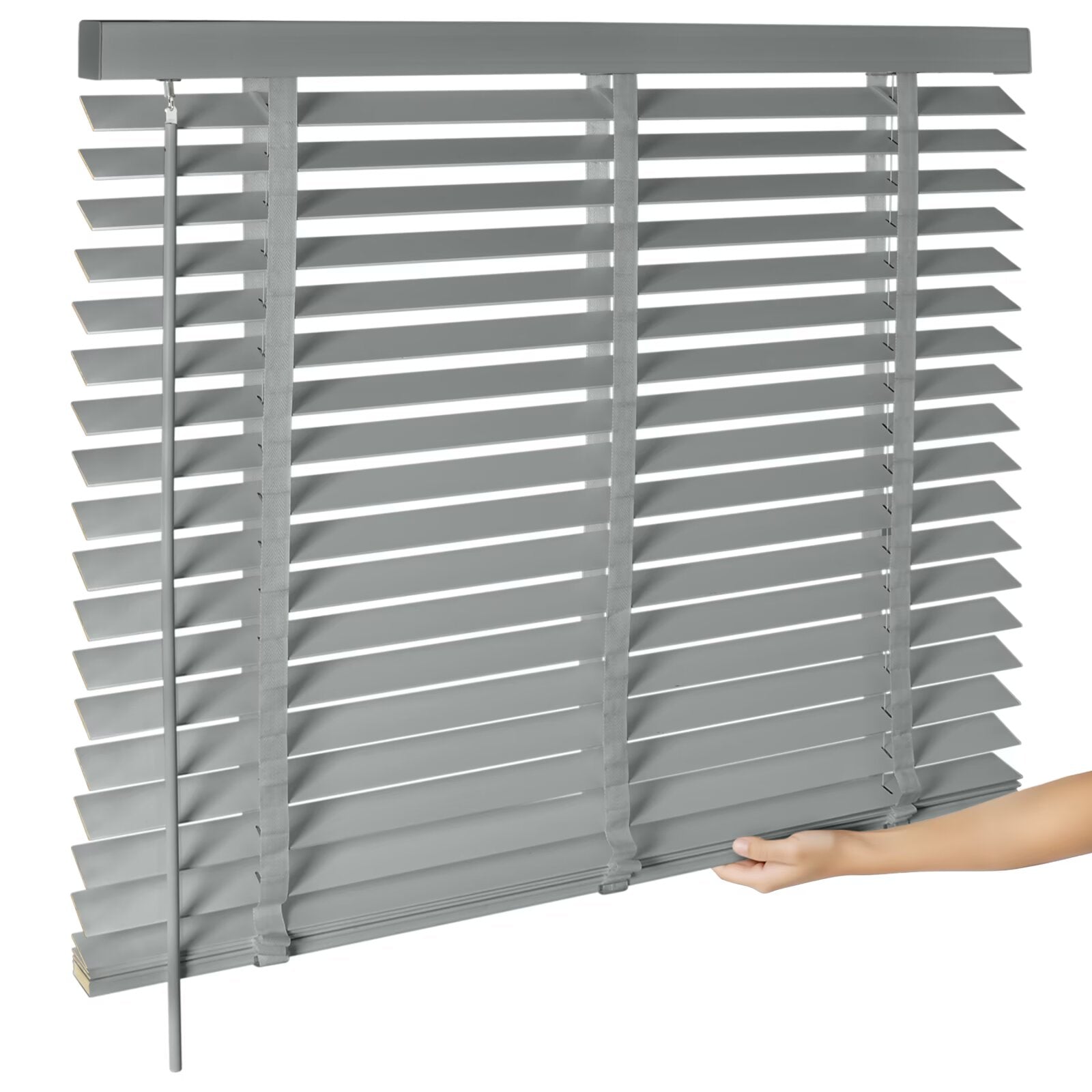 Cordless Wood Blinds
