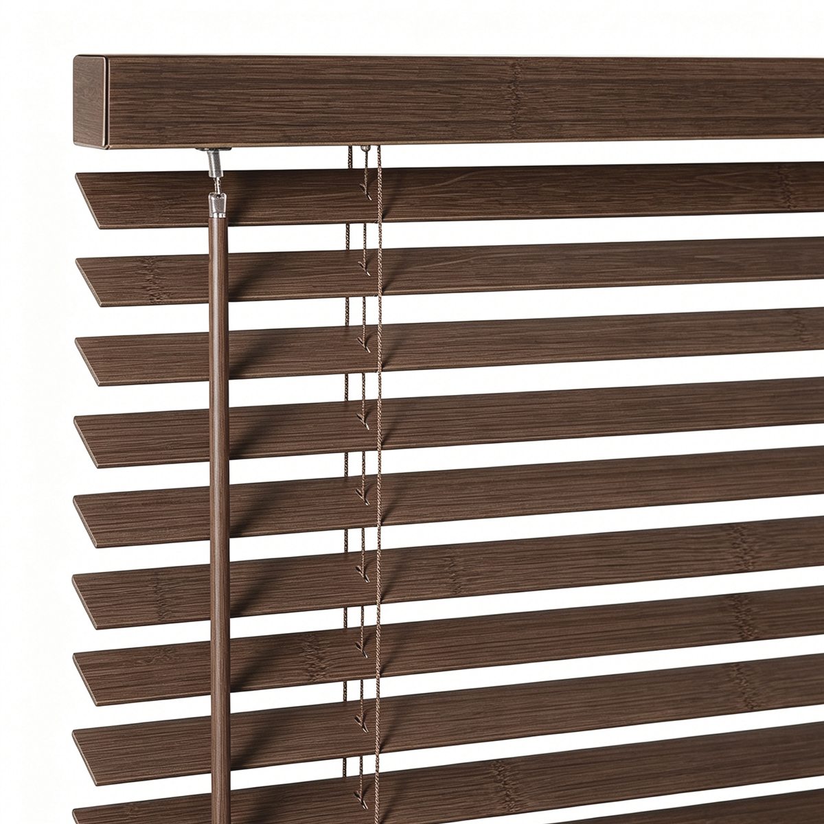 Nussbraun Bamboo - B-1012 custom blind finish