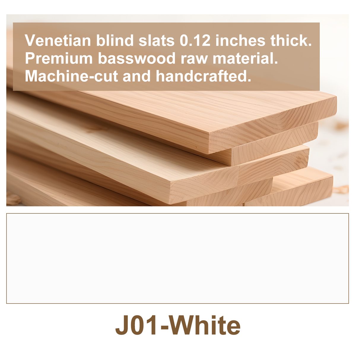 White - J01 custom blind finish