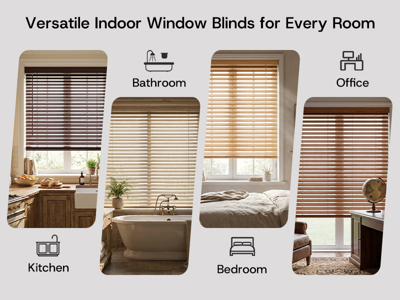 Custom faux wood blinds feature overview 7